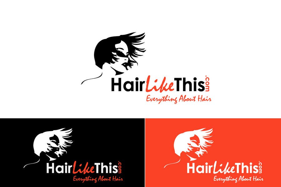 Contest Entry #90 for                                                 Logo Design for HairLikeThis.com
                                            