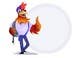 Pictograma corespunzătoare intrării #29 pentru concursul „                                                    Need a Cartoon Rooster -- Cable TV Service Man Created!
                                                ”