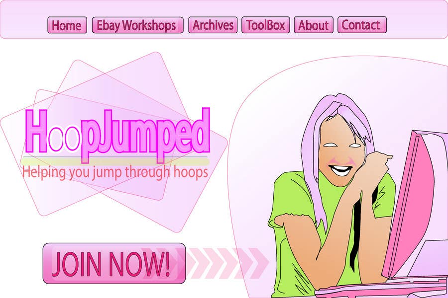 Entri Kontes #95 untuk                                                Logo Design for Hoop Jumped
                                            