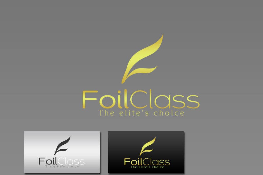 Intrarea #318 pentru concursul „                                                Logo Design for FoilClass - High-end/luxury
                                            ”