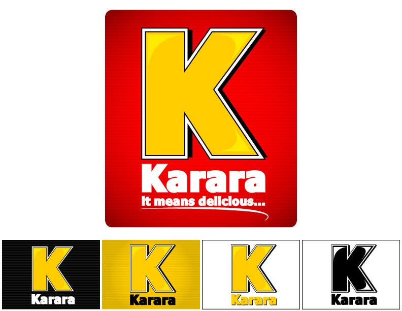 Příspěvek č. 126 do soutěže                                                 Logo Design for KARARA The Indian Takeout
                                            