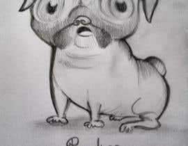 theinkedmink tarafından Create a cartoon illustration of a Pug için no 30