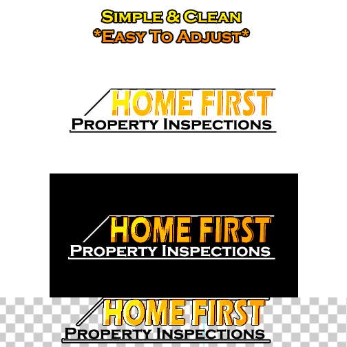 Kilpailutyö #136 kilpailussa                                                 Logo Design for Home First Property Inspections
                                            