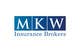 Predogledna sličica natečajnega vnosa #76 za                                                     Logo Design for MKW Insurance Brokers  (replacing www.wiblininsurancebrokers.com.au)
                                                