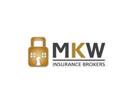 #186 untuk Logo Design for MKW Insurance Brokers  (replacing www.wiblininsurancebrokers.com.au) oleh Barugh