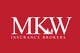 Predogledna sličica natečajnega vnosa #381 za                                                     Logo Design for MKW Insurance Brokers  (replacing www.wiblininsurancebrokers.com.au)
                                                