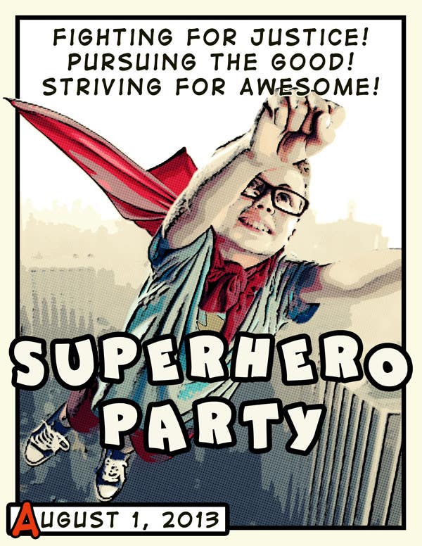 Penyertaan Peraduan #16 untuk                                                 Design a Flyer for Super Hero Day
                                            