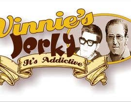 #30 untuk Design a Logo for Vinnie&#039;s Jerky oleh gr0uchyoldbag