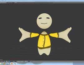 Nro 3 kilpailuun Create a simple texture for a simple 3d character model to be animated. käyttäjältä vikasjain06