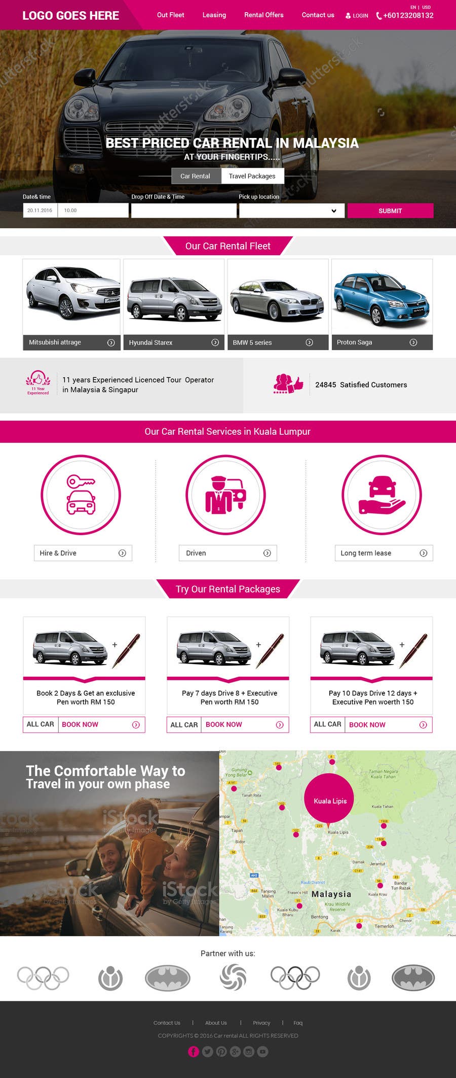 Contest Entry #12 for                                                 Car Rental Web Site. Design the main page, win contest and continue working with us on this site in a project environment at $50-100 per page.
                                            