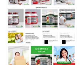 #31 for Design a Website Mockup for a new supplement company by braydenrhym