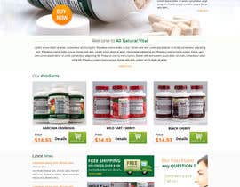 #46 for Design a Website Mockup for a new supplement company by sumanbeniwal