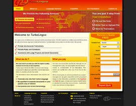 #19 para Website Design for Turbolingvo por kosmografic