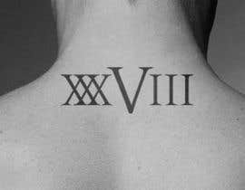 #17 for SIMPLEST CONTEST EVER!! Roman Numeral Design for a small Tattoo by adomasbiskis