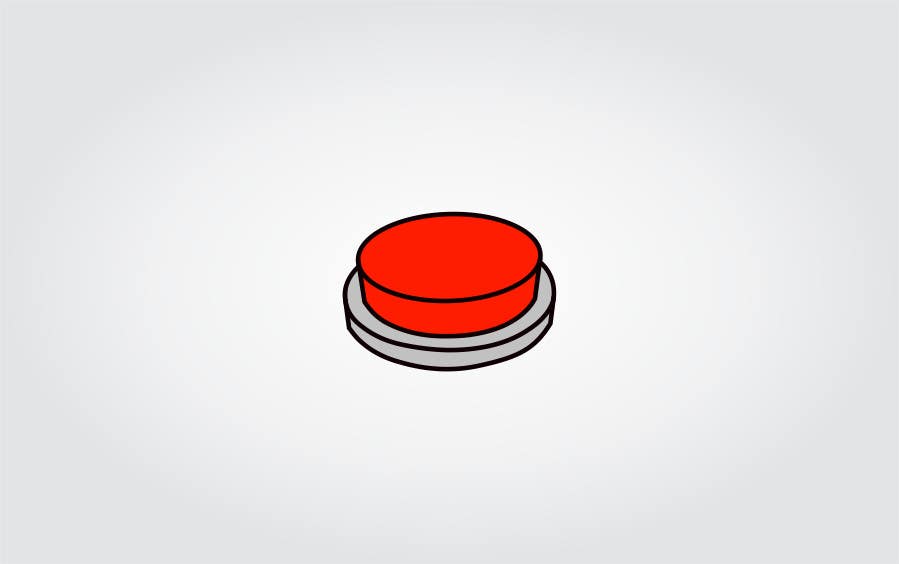 Entry #2 by veyronf4 for Design a big red button logo | Freelancer
