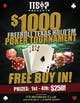 
                                                                                                                                    Contest Entry #                                                28
                                             thumbnail for                                                 Poker Flyer Design
                                            