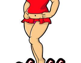 Nro 66 kilpailuun Chubby Women cartoon käyttäjältä MyPrints