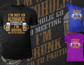 #9 for I&#039;m Not An Alcoholic (Alcoholics Go To Meetings) T-Shirt by richisd