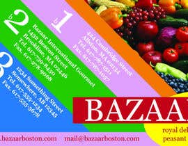 #14 untuk Business Card Design for Bazaar oleh colourpie