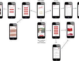 Nro 1 kilpailuun Design an App Mockup for Wedding App käyttäjältä dbc5