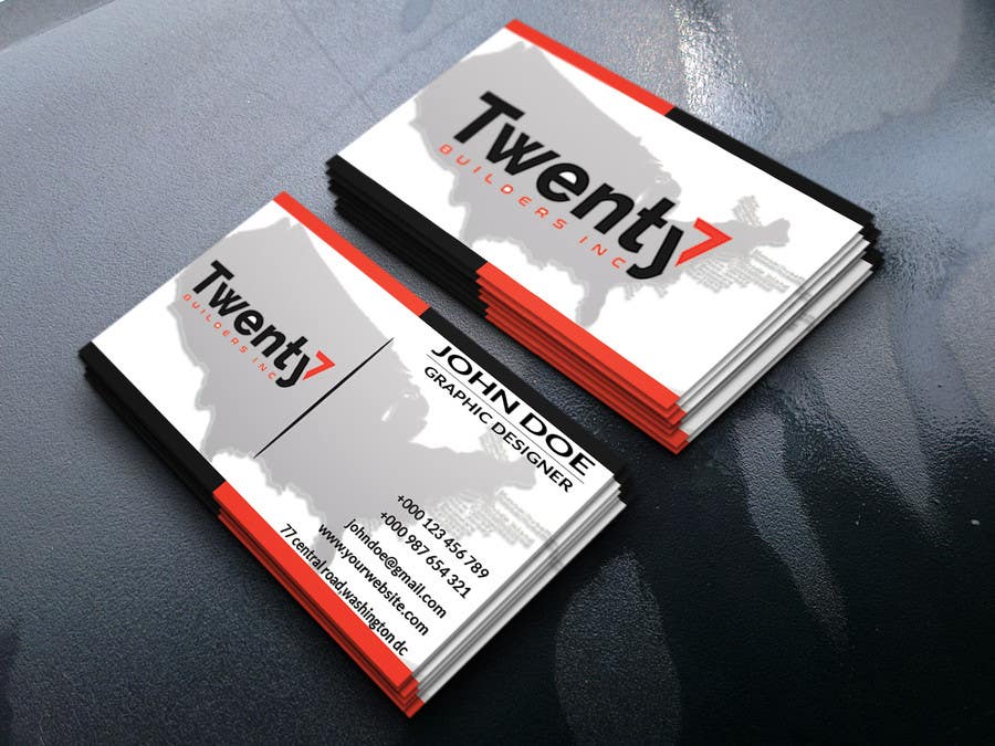 Contest Entry #256 for                                                 Design the most stylish and moden Business Card
                                            