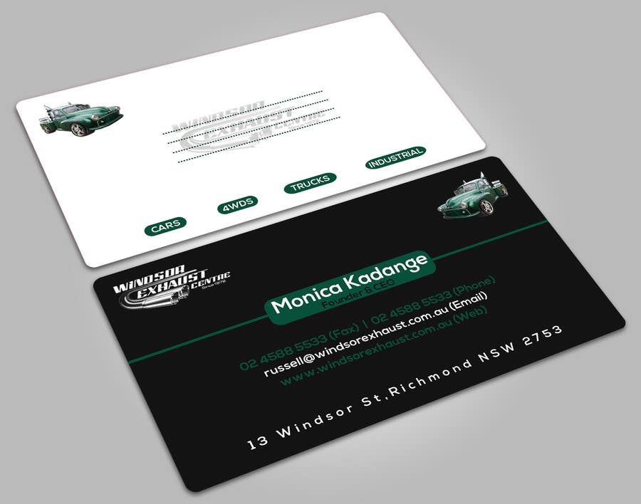 Contest Entry #155 for                                                 Design Business Card - Exhaust Centre
                                            