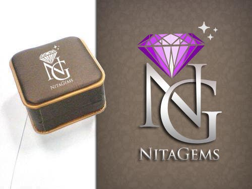 Bài tham dự cuộc thi #571 cho                                                 Logo Design for Nita Gems
                                            