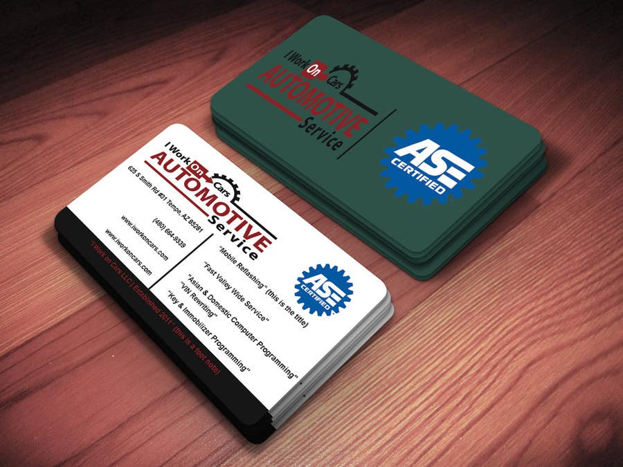 Contest Entry #39 for                                                 Design a Business Card
                                            