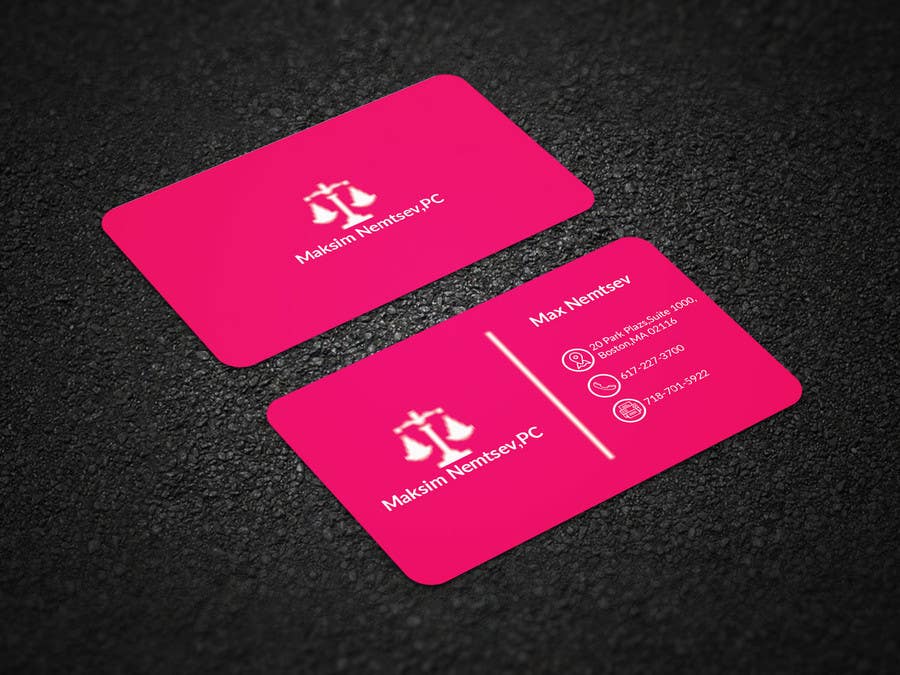Contest Entry #192 for                                                 Design some Legal Business Cards
                                            