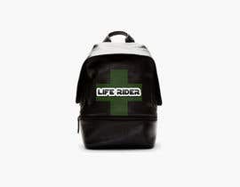 #5 untuk Design a backpack and logo for motorbike riders oleh orangesindia