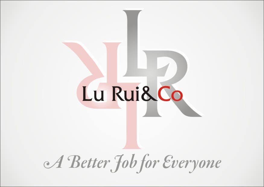 Penyertaan Peraduan #16 untuk                                                 Logo Design for Lu Rui & Co: A Better Job for Everyone
                                            