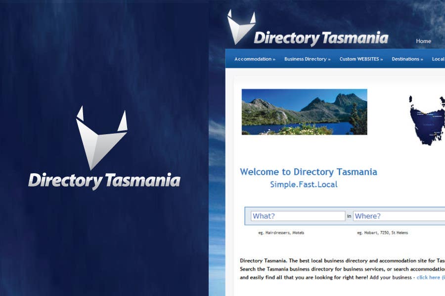 Bài tham dự cuộc thi #72 cho                                                 Logo Design for Directory Tasmania
                                            