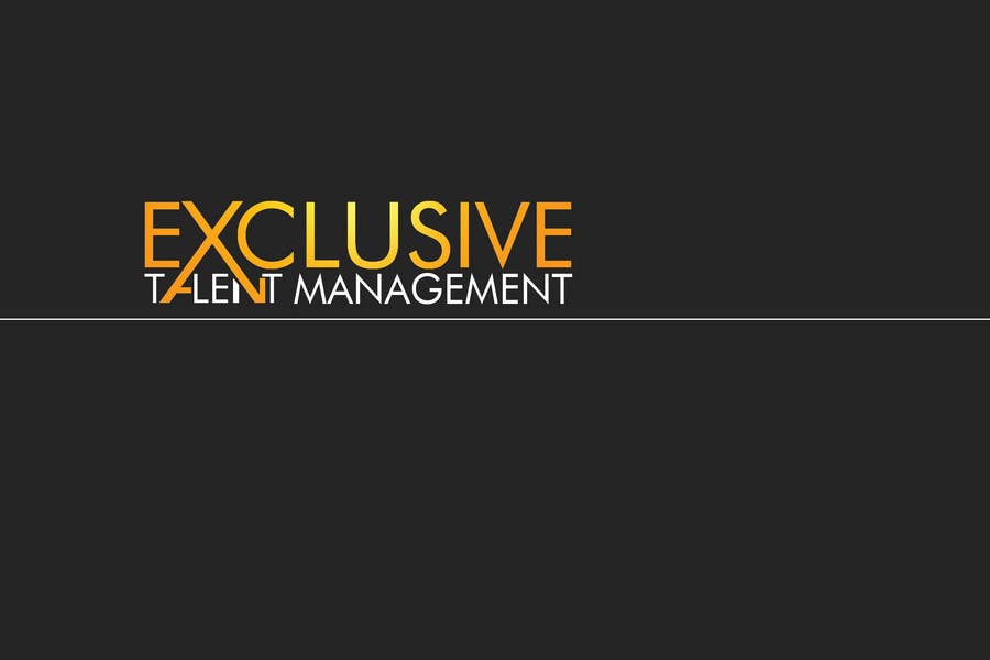 
                                                                                                                        Inscrição nº                                             4
                                         do Concurso para                                             Logo Design for "Exclusive" Talent Management
                                        