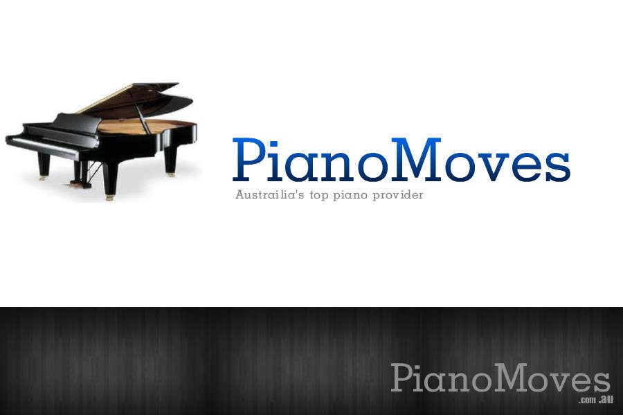 ผลงานการประกวด #10 สำหรับ                                                 Logo Design for Piano Moves
                                            