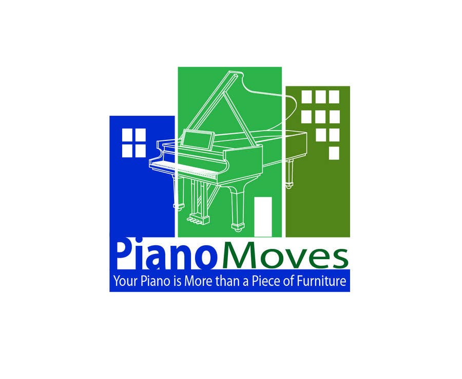 Tävlingsbidrag #16 för                                                 Logo Design for Piano Moves
                                            