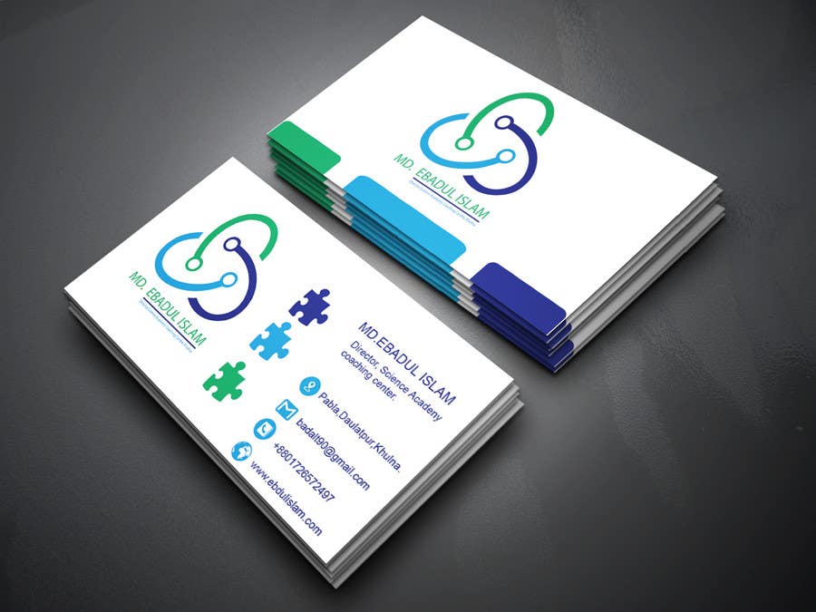 Contest Entry #30 for                                                 Simple and creative Business Card
                                            