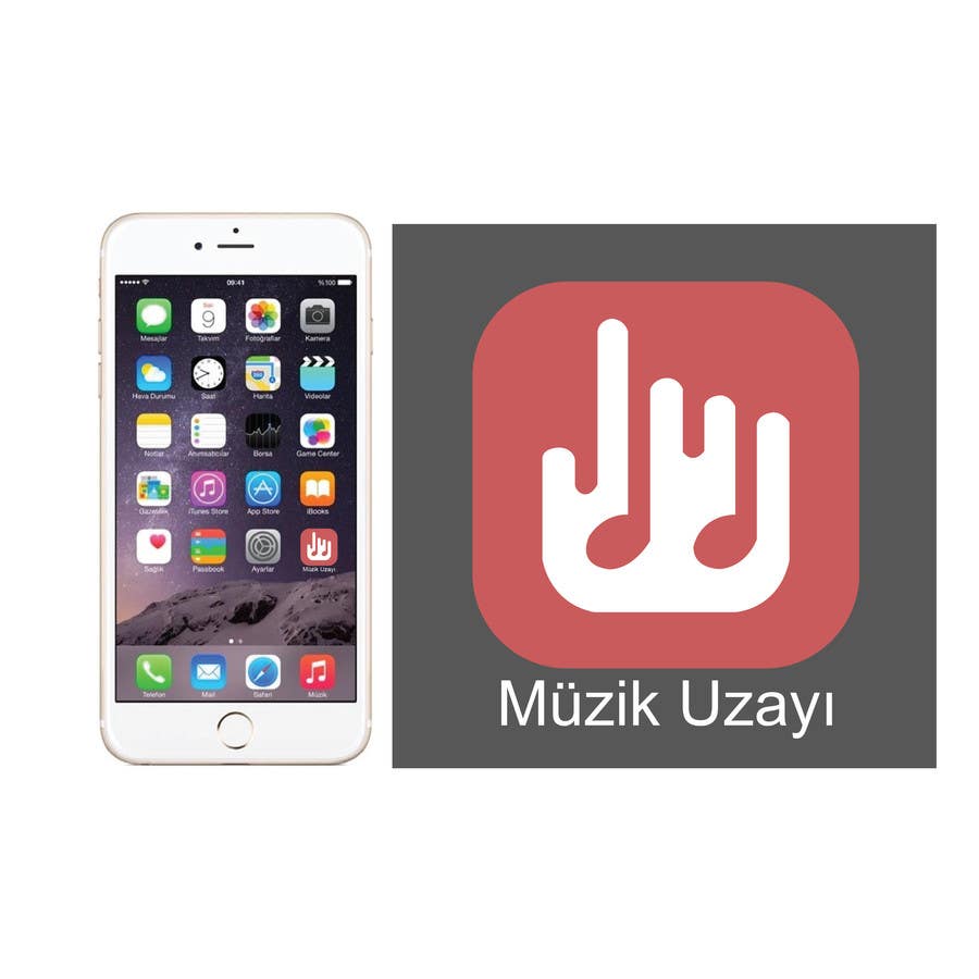 ผลงานการประกวด #7 สำหรับ                                                 Muzik uzayi logo design
                                            