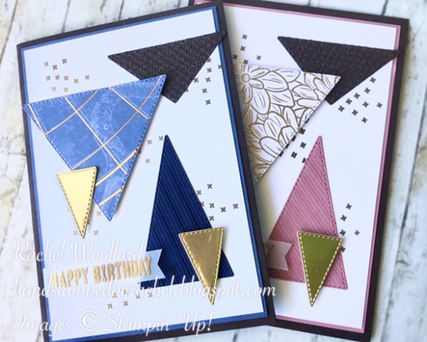 geometric birthday card