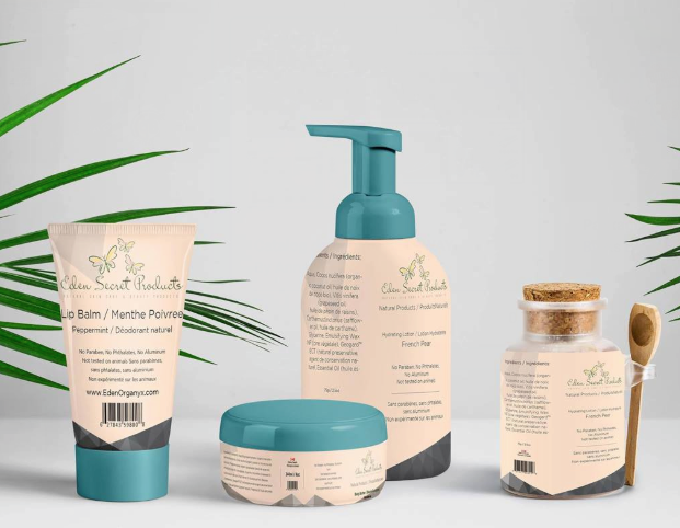 cosmetics skin care packaging design Ndiwano