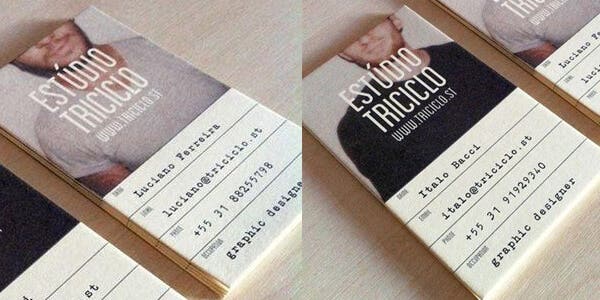 Personalized design for modern business card