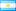 Flagge von Argentina