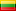 Bandera de Lithuania